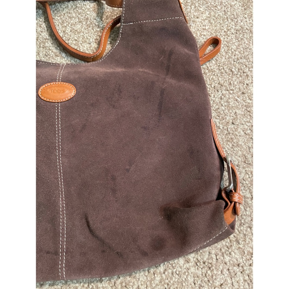 Tod's brown Suede Handbag - Picture 8 of 11